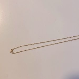 Jennifer Miller Initial Necklace - K